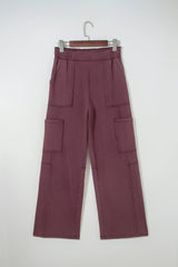 Mineral Red Mineral Wash Cargo Patched Pocket Utility Sweatpants