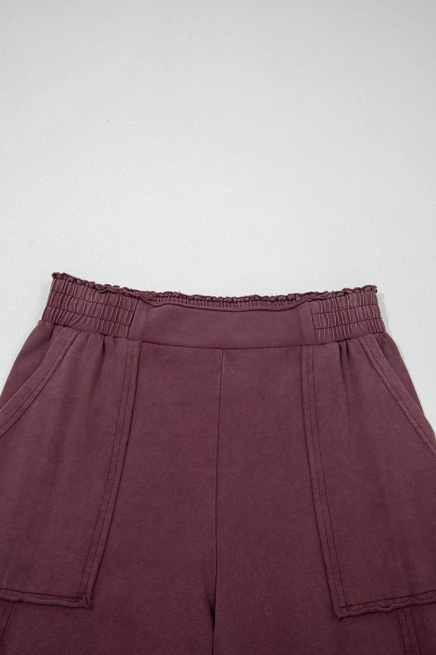 Mineral Red Mineral Wash Cargo Patched Pocket Utility Sweatpants