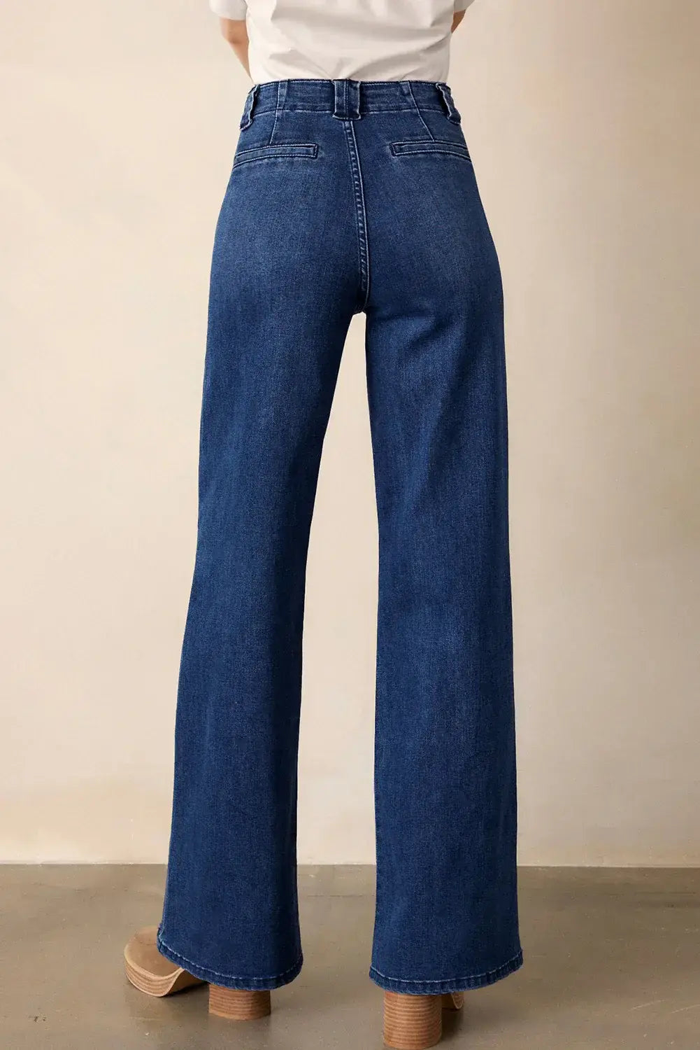 Ashleigh Blue Daily Fashion Straight Leg Mid-rise Shift Jeans